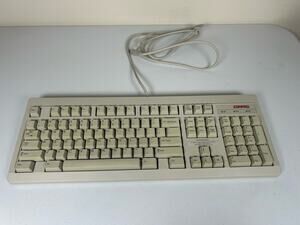Vtg Compaq RT101 Keyboard Mechanical Clicky Wired P/S Connection Retro Computer